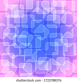 Abstract shiny geometric background for print (textile, wrapping, wallpaper). Disco, party, holidays. Rectangular shape with light effect. EPS10 vector