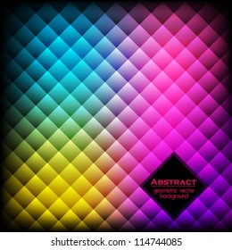 Abstract shiny geometric vector background