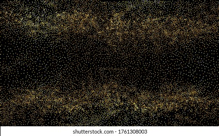 Abstract shiny glitter overlay design element.