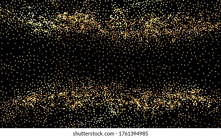 Abstract shiny glitter overlay design element.