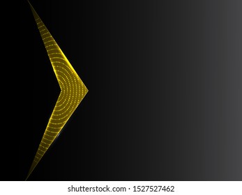 Abstract shiny golden background.  Vector illustration
