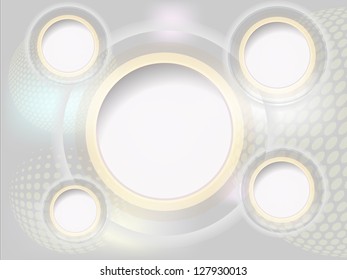 Abstract shiny golden business background