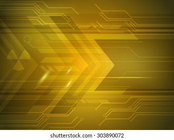 Abstract shiny hi-tech background for Technology concept.