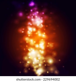 Abstract shiny light bright vector background