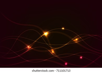 Abstract shiny lines