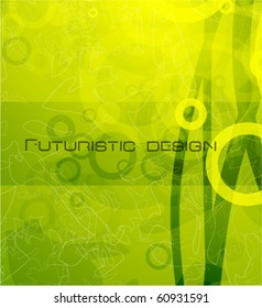 Abstract shiny lines. Vector background design
