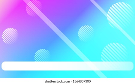 Abstract Shiny Moderns, Lines, Circle, Space for Text. For Cover Page, Landing Page, Banner. Vector Illustration with Color Gradient