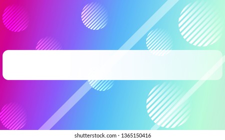 Abstract Shiny Moderns, Lines, Circle, Space for Text. For Cover Page, Landing Page, Banner. Vector Illustration with Color Gradient