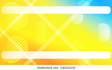 Abstract Shiny Moderns, Lines, Circle, Space for Text. For Cover Page, Landing Page, Banner. Vector Illustration with Color Gradient