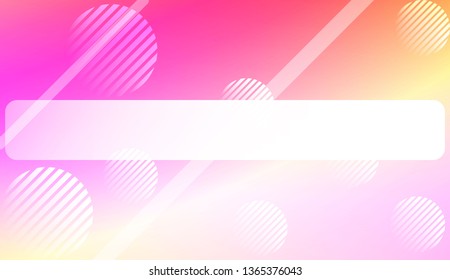 Abstract Shiny Moderns, Lines, Circle, Space for Text. For Business Presentation Wallpaper, Flyer, Cover. Vector Illustration with Color Gradient