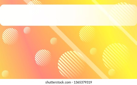 Abstract Shiny Moderns, Lines, Circle, Space for Text. For Cover Page, Landing Page, Banner. Vector Illustration with Color Gradient