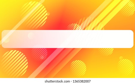 Abstract Shiny Moderns, Lines, Circle, Space for Text. For Cover Page, Landing Page, Banner. Vector Illustration with Color Gradient