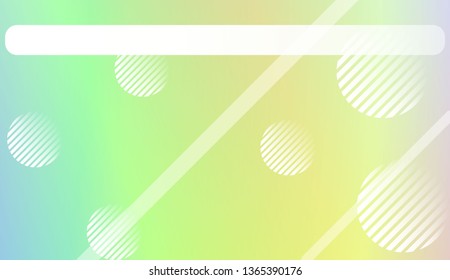 Abstract Shiny Moderns, Lines, Circle, Space for Text. For Cover Page, Landing Page, Banner. Vector Illustration with Color Gradient