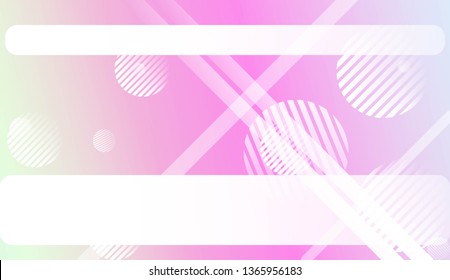 Abstract Shiny Moderns, Lines, Circle, Space for Text. For Business Presentation Wallpaper, Flyer, Cover. Vector Illustration with Color Gradient