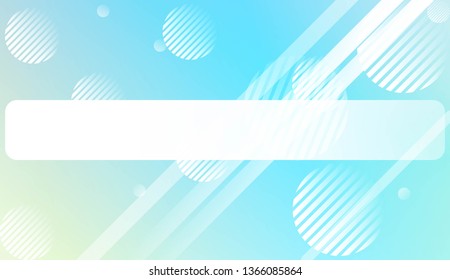 Abstract Shiny Moderns, Lines, Circle, Space for Text. For Cover Page, Landing Page, Banner. Vector Illustration with Color Gradient