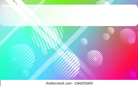 Abstract Shiny Moderns, Lines, Circle, Space for Text. For Business Presentation Wallpaper, Flyer, Cover. Vector Illustration with Color Gradient