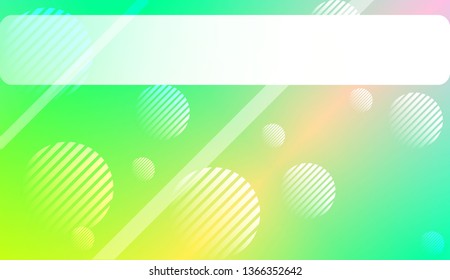 Abstract Shiny Moderns, Lines, Circle, Space for Text. For Business Presentation Wallpaper, Flyer, Cover. Vector Illustration with Color Gradient