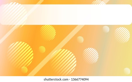 Abstract Shiny Moderns, Lines, Circle, Space for Text. For Cover Page, Landing Page, Banner. Vector Illustration with Color Gradient