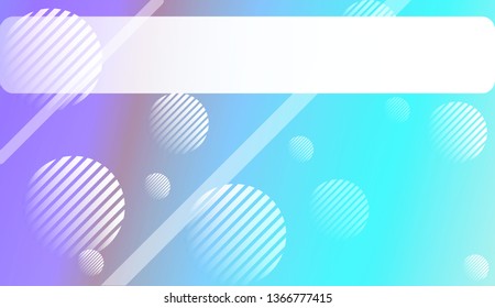 Abstract Shiny Moderns, Lines, Circle, Space for Text. For Cover Page, Landing Page, Banner. Vector Illustration with Color Gradient