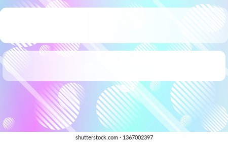 Abstract Shiny Moderns, Lines, Circle, Space for Text. For Cover Page, Landing Page, Banner. Vector Illustration with Color Gradient