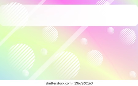 Abstract Shiny Moderns, Lines, Circle, Space for Text. For Business Presentation Wallpaper, Flyer, Cover. Vector Illustration with Color Gradient