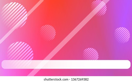 Abstract Shiny Moderns, Lines, Circle, Space for Text. For Cover Page, Landing Page, Banner. Vector Illustration with Color Gradient