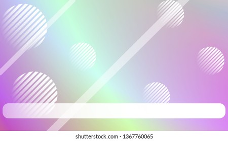 Abstract Shiny Moderns, Lines, Circle, Space for Text. For Cover Page, Landing Page, Banner. Vector Illustration with Color Gradient