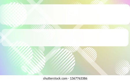 Abstract Shiny Moderns, Lines, Circle, Space for Text. For Cover Page, Landing Page, Banner. Vector Illustration with Color Gradient