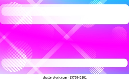 Abstract Shiny Moderns, Lines, Circle, Space for Text. For Cover Page, Landing Page, Banner. Vector Illustration with Color Gradient