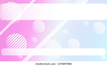 Abstract Shiny Moderns, Lines, Circle, Space for Text. For Cover Page, Landing Page, Banner. Vector Illustration with Color Gradient