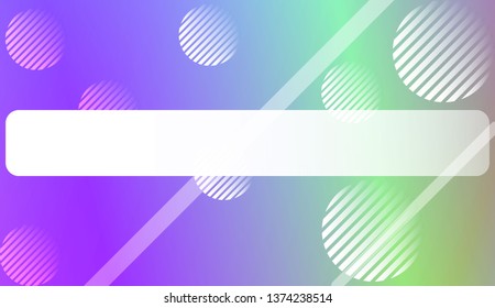 Abstract Shiny Moderns, Lines, Circle, Space for Text. For Cover Page, Landing Page, Banner. Vector Illustration with Color Gradient