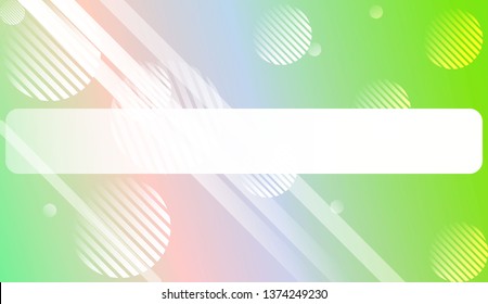 Abstract Shiny Moderns, Lines, Circle, Space for Text. For Business Presentation Wallpaper, Flyer, Cover. Vector Illustration with Color Gradient