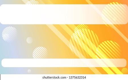 Abstract Shiny Moderns, Lines, Circle, Space for Text. For Cover Page, Landing Page, Banner. Vector Illustration with Color Gradient