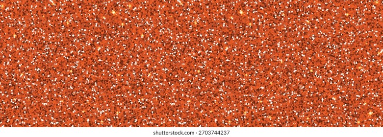 Abstrakter glänzender orangefarbener Glitzerhintergrund. Helles Substrat, eine Vorlage für Grußkarten, Werbung, Einladungen und jedes Ihrer Designs.