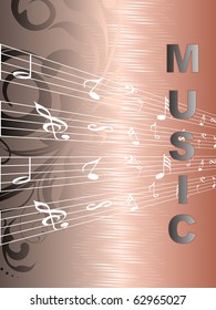abstract shiny pattern musical background