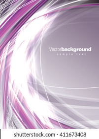 Abstract Shiny Purple Background.