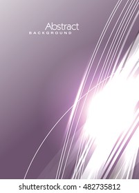 Abstract Shiny Purple Background.