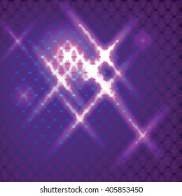 Abstract Shiny Purple Background. Vector Illustration.