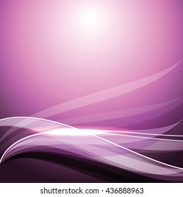 Abstract Shiny Purple Background. Vector Illustration.