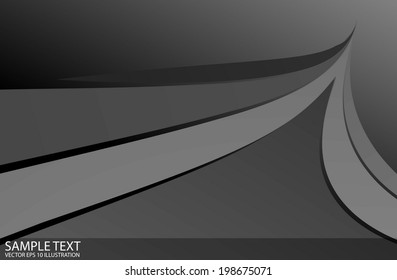 Abstract shiny space shape futuristic vector design template - Vector alien background illustration