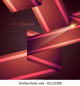 abstract shiny stripes vector illustration