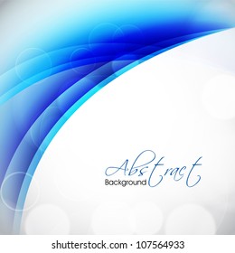 Abstract shiny wave background. EPS 10.