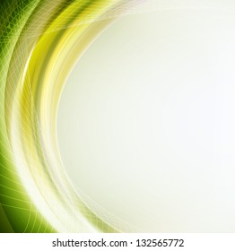 Abstract shiny wave background. EPS 10.
