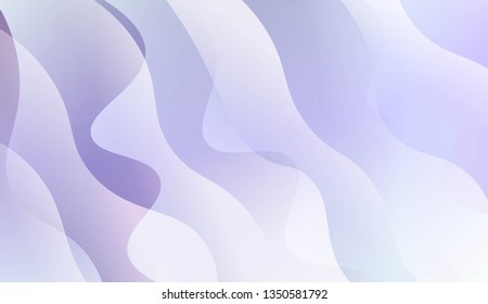 Abstract Shiny Waves. For Creative Templates, Cards, Color Covers Set. Vector Illustration with Color Gradient