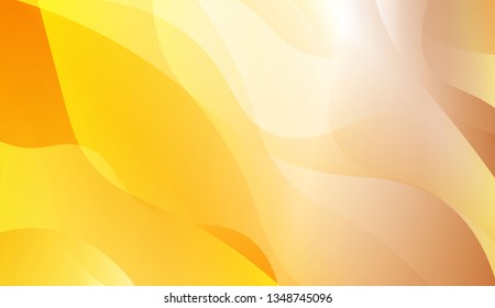 Abstract Shiny Waves. Design For Your Header Page, Ad, Poster, Banner. Vector Illustration with Color Gradient