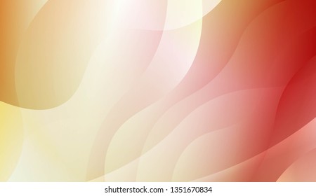Abstract Shiny Waves. Design For Your Header Page, Ad, Poster, Banner. Vector Illustration with Color Gradient