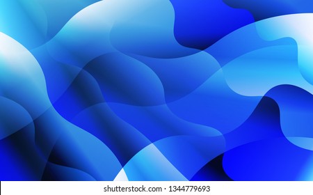 Abstract Shiny Waves. For Elegant Pattern Cover Book. Vector Illustration with Color Gradient