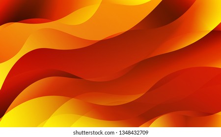 Abstract Shiny Waves. For Elegant Pattern Cover Book. Vector Illustration with Color Gradient