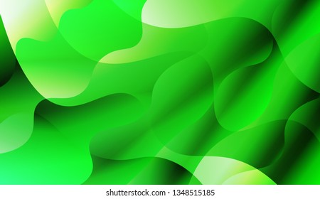 Abstract Shiny Waves. For Elegant Pattern Cover Book. Vector Illustration with Color Gradient