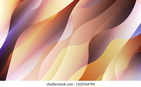 Abstract Shiny Waves. For Flyer, Brochure, Booklet And Websites Design Vector Illustration